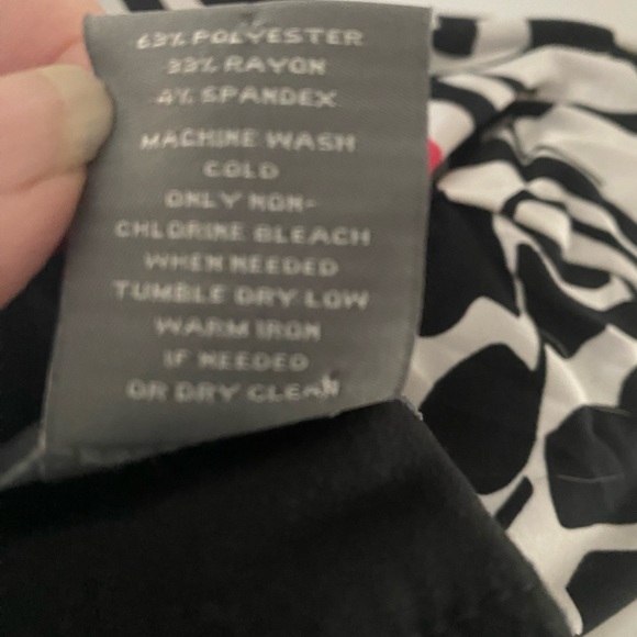 Ann Taylor 14 Curvy Fit Stretch Pants Capri Sushiflower L Blouse Outfit Lot Lg - Picture 7 of 10